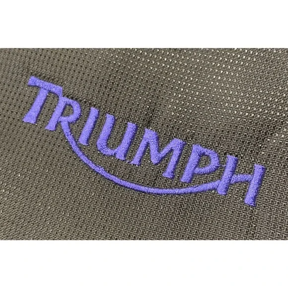 Triumph Motorcycles Victorinox Black Nylon Messenger Pack Bag New Fast Shipping